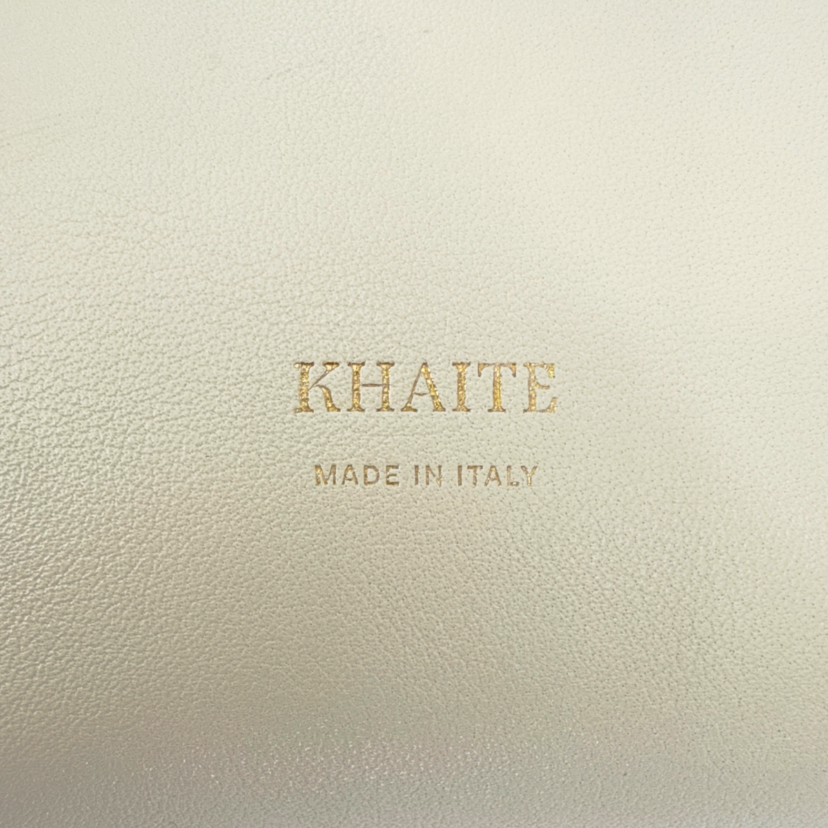 KHAITE The Puffy Agnes Crossbody Bag in Cream
