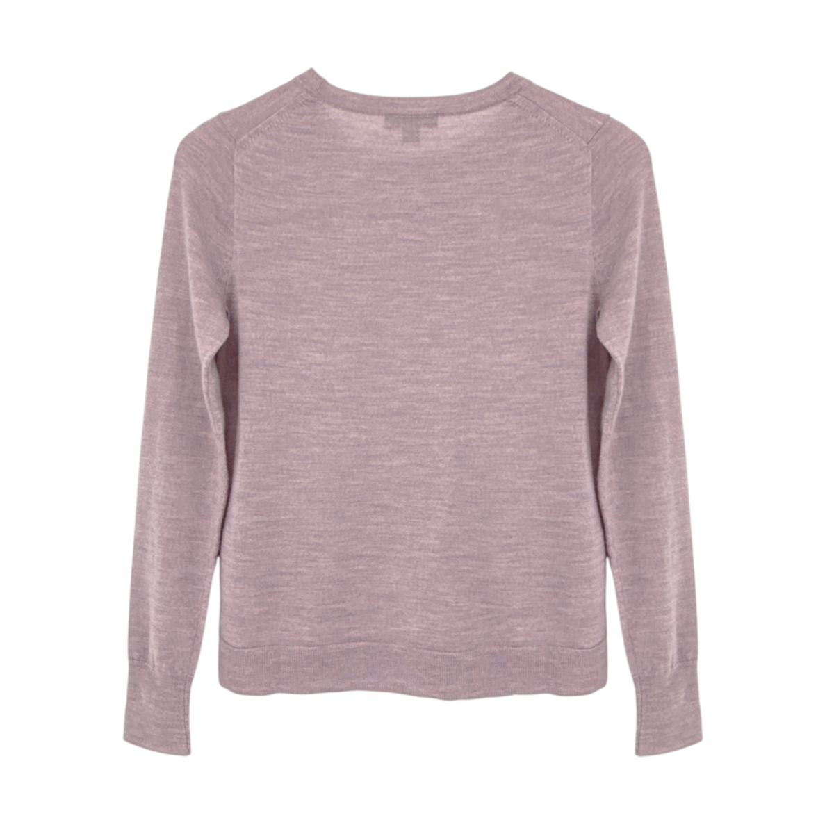 J.CREW Margot Crewneck Sweater in Faded Lavender Multi Heather XS