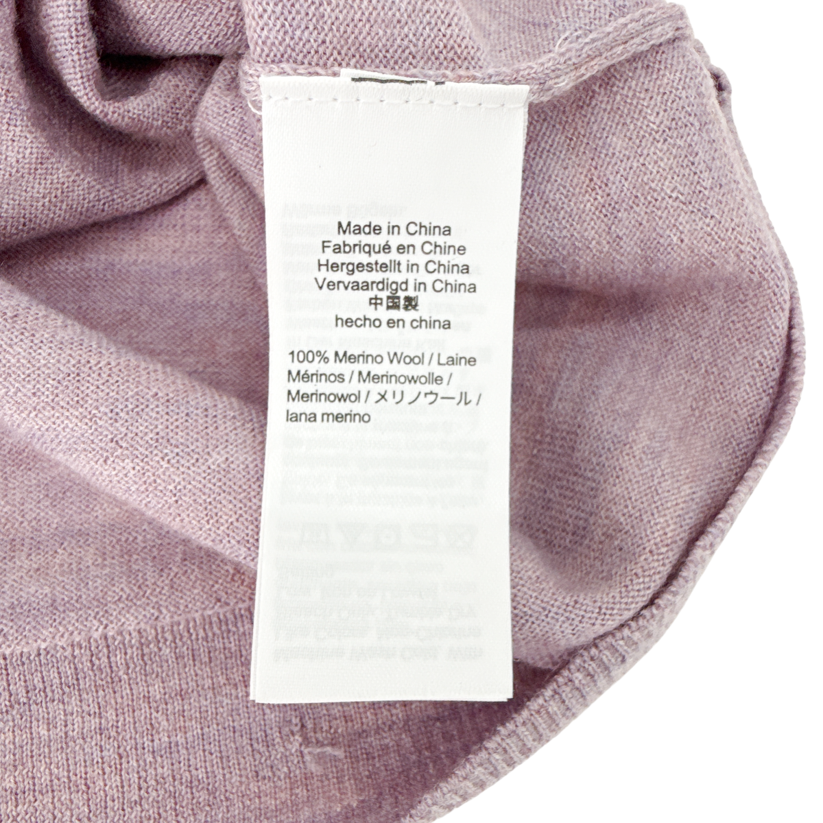 J.CREW Margot Crewneck Sweater in Faded Lavender Multi Heather XS