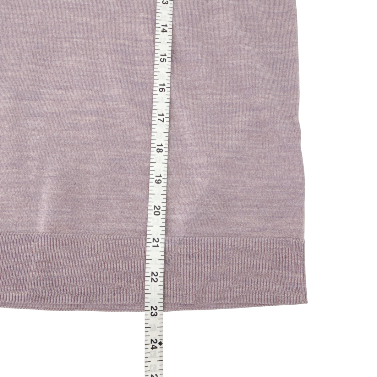 J.CREW Margot Crewneck Sweater in Faded Lavender Multi Heather XS