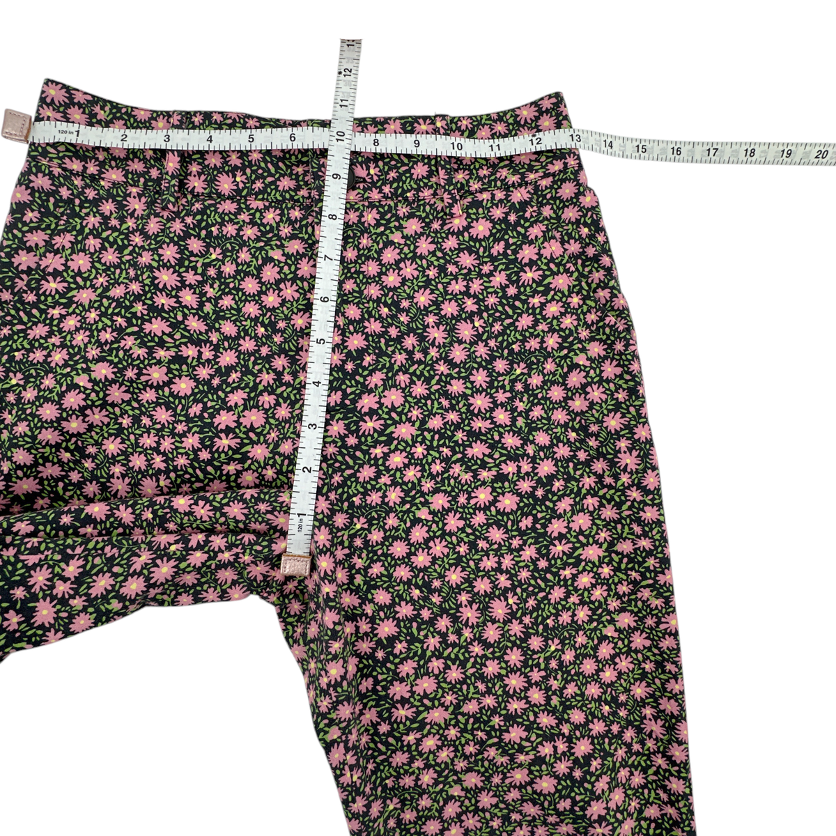 La DOUBLEJ Hendrix Pant in Daisy Heavy Stretch Cotton