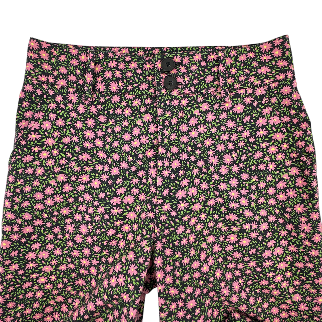 La DOUBLEJ Hendrix Pant in Daisy Heavy Stretch Cotton