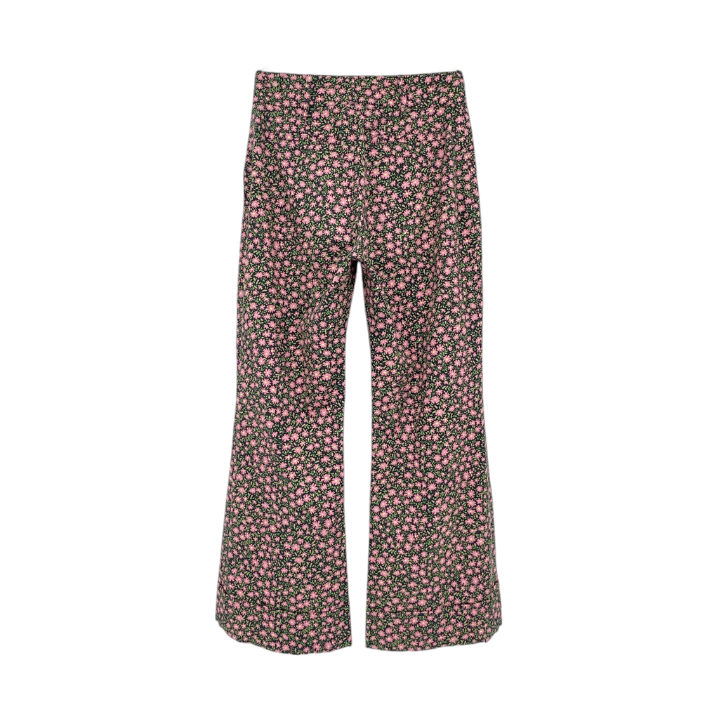 La DOUBLEJ Hendrix Pant in Daisy Heavy Stretch Cotton