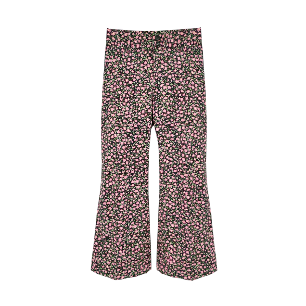 La DOUBLEJ Hendrix Pant in Daisy Heavy Stretch Cotton