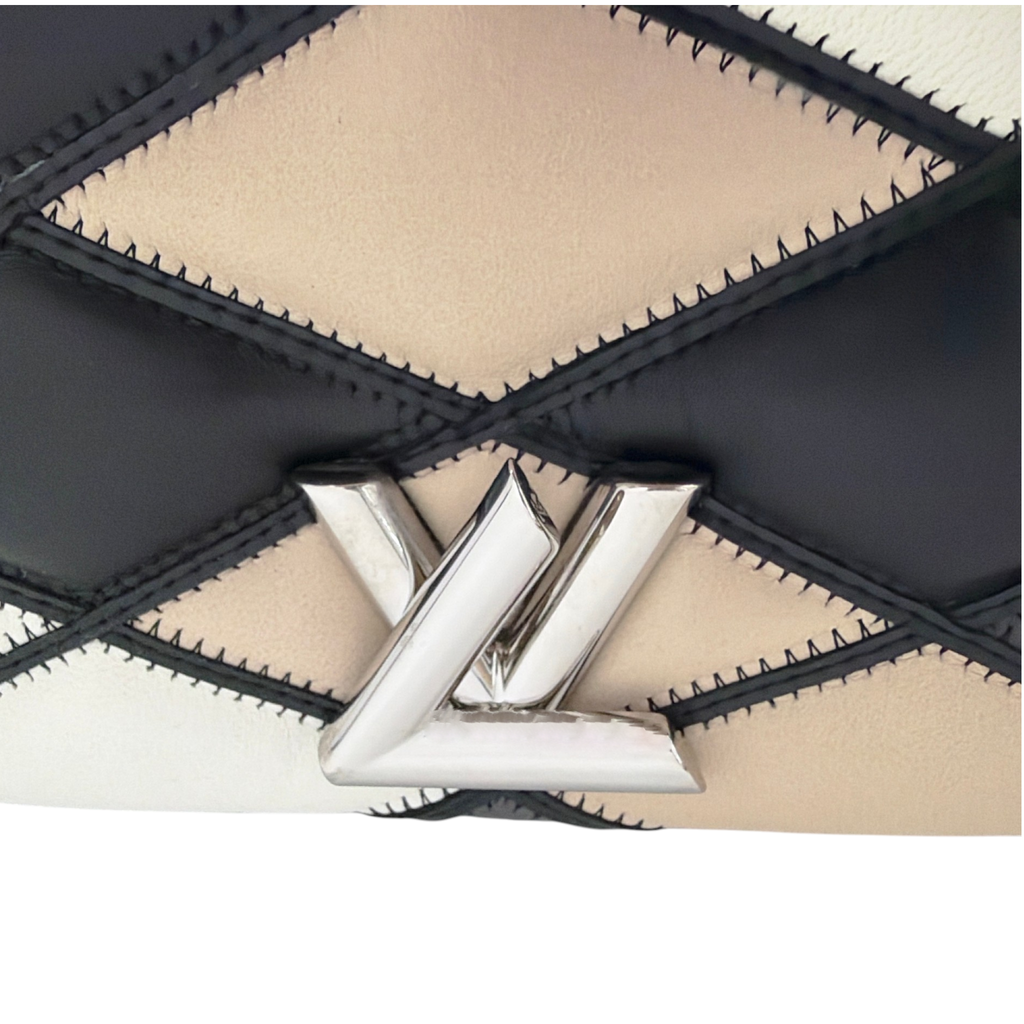 LOUIS VUITTON Leather GO-14 PM Patchwork Malletage Pattern