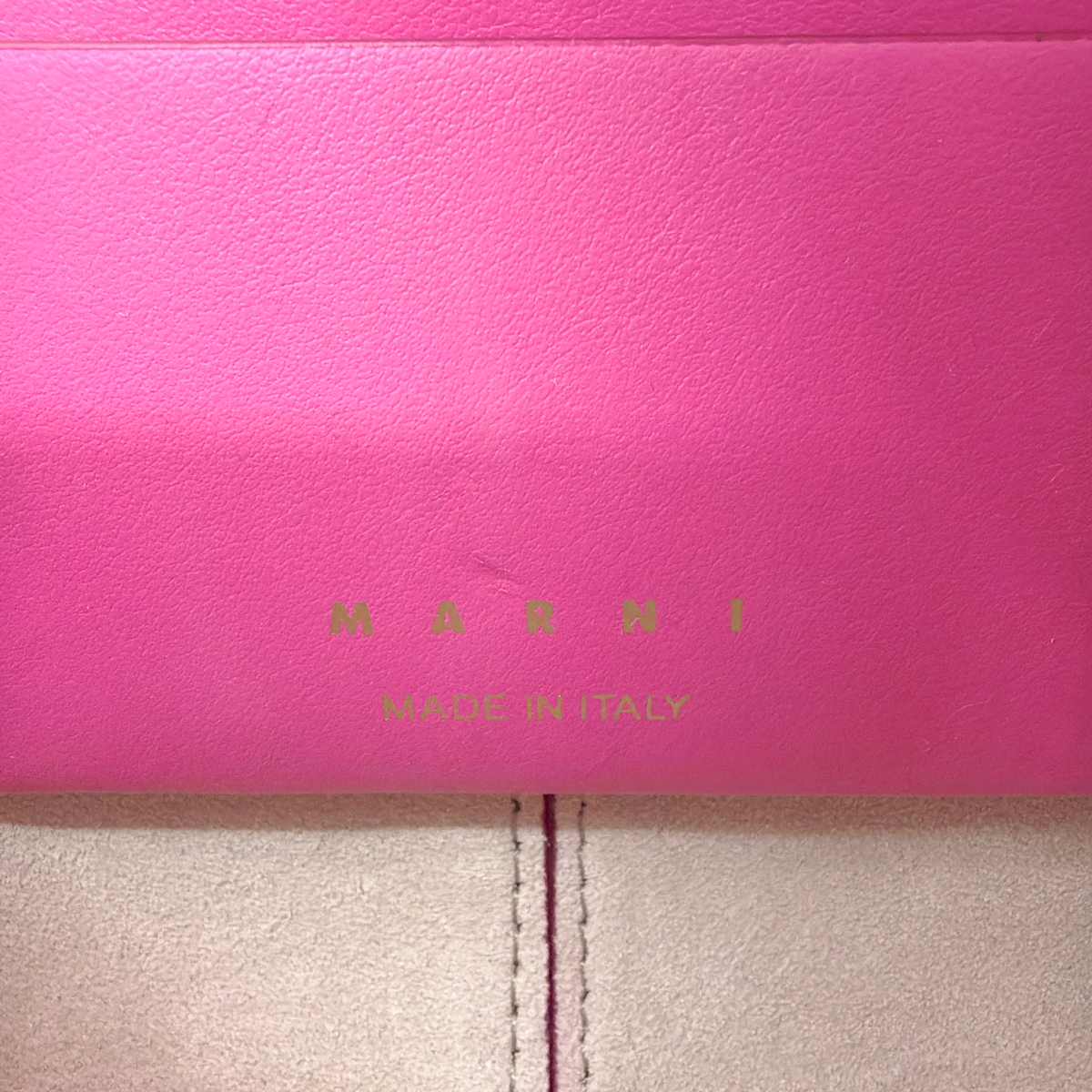 MARNI Toggle Small Bag in Pink