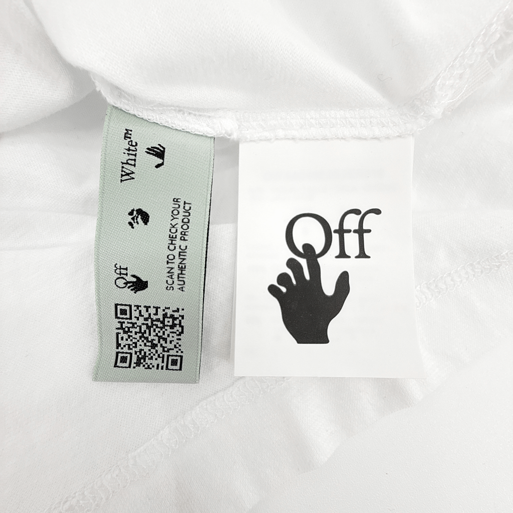 OFF-WHITE Embroidered Mini Floral Arrows Tee in White S