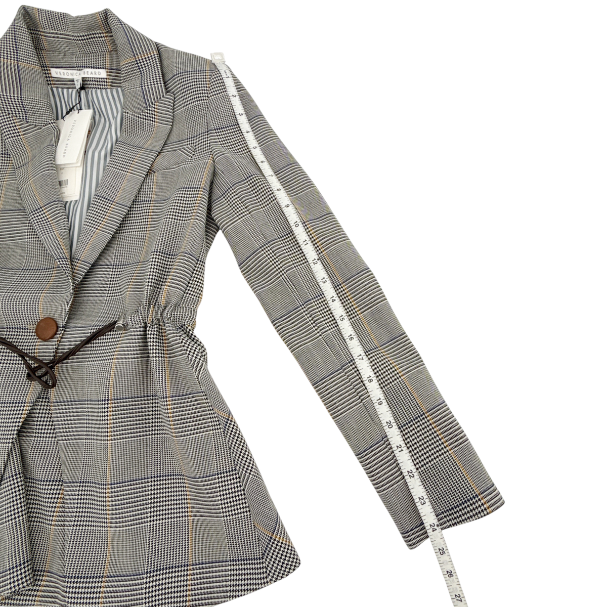 VERONICA BEARD Joshua Dickey Jacket White Multi 2|XS