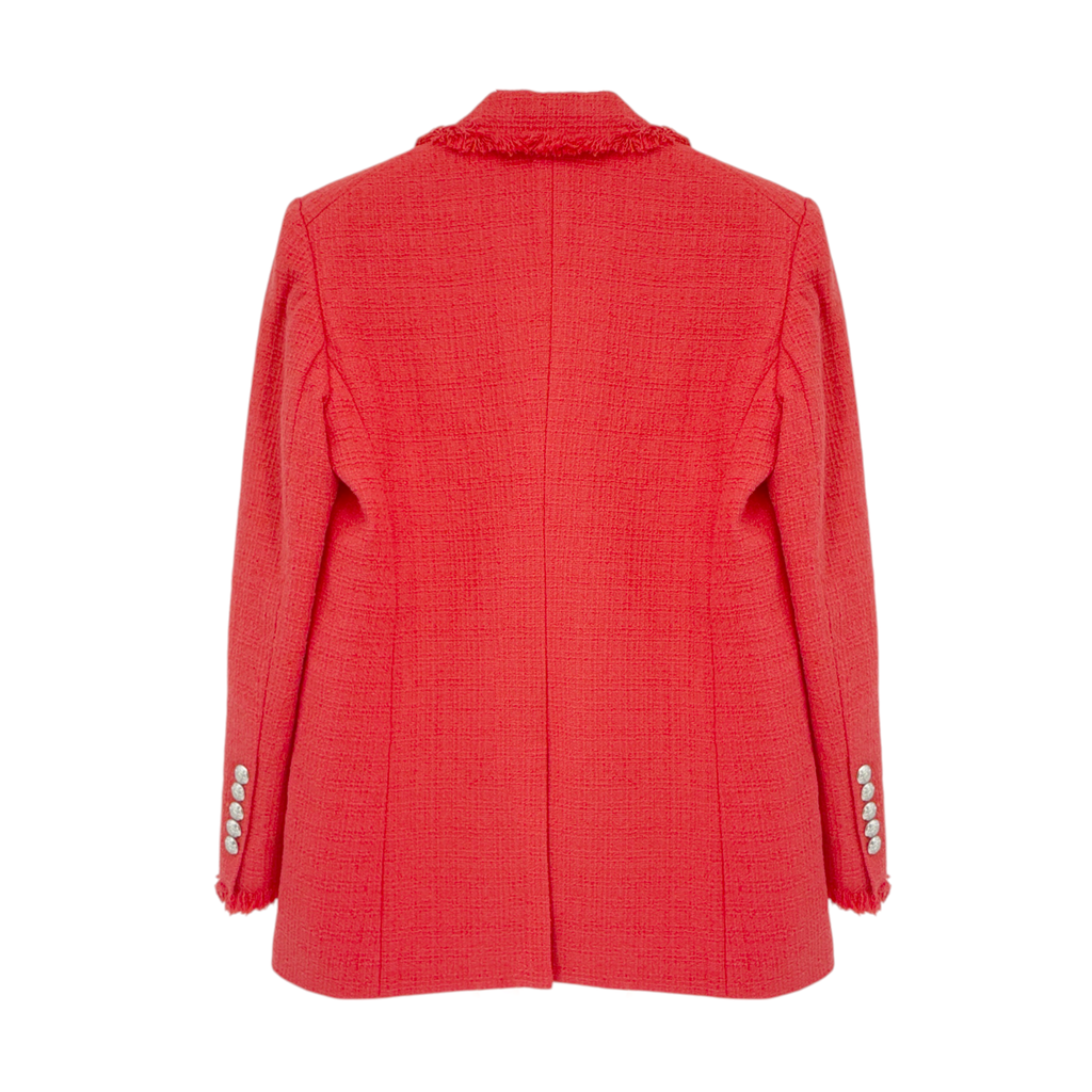 VERONICA BEARD Nayeli Dickey Jacket in Watermelon 8|M