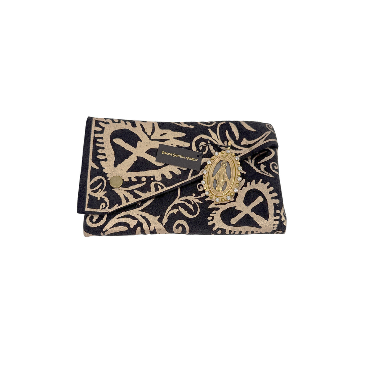 VIRGINS SAINTS & ANGELS VSA Milagrosa Medallion in Gold