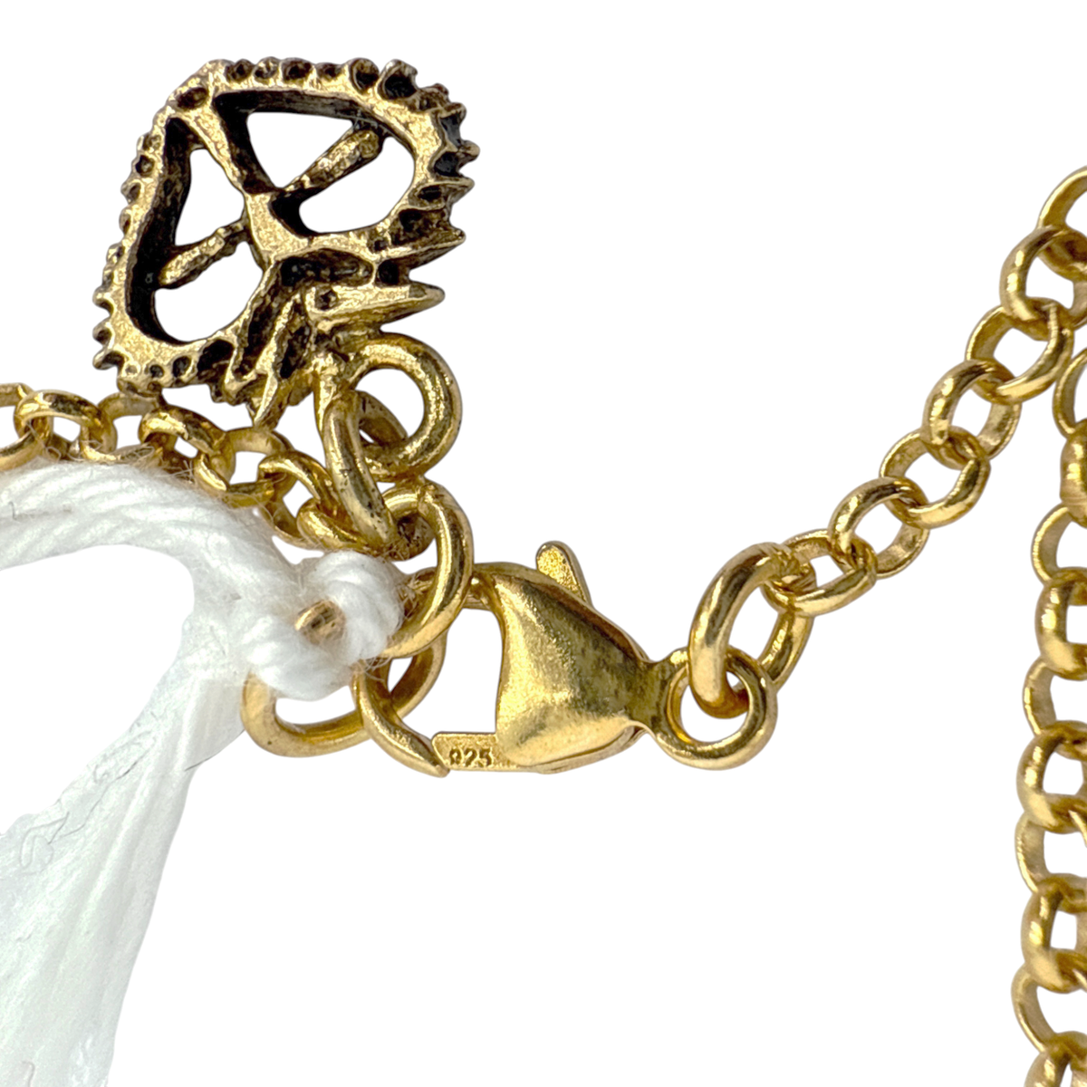 VIRGINS SAINTS & ANGELS VSA Sacred Heart Relic Charm Necklace