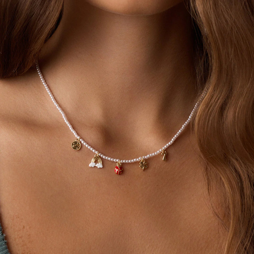 GORJANA Lucky Mini Charm Necklace