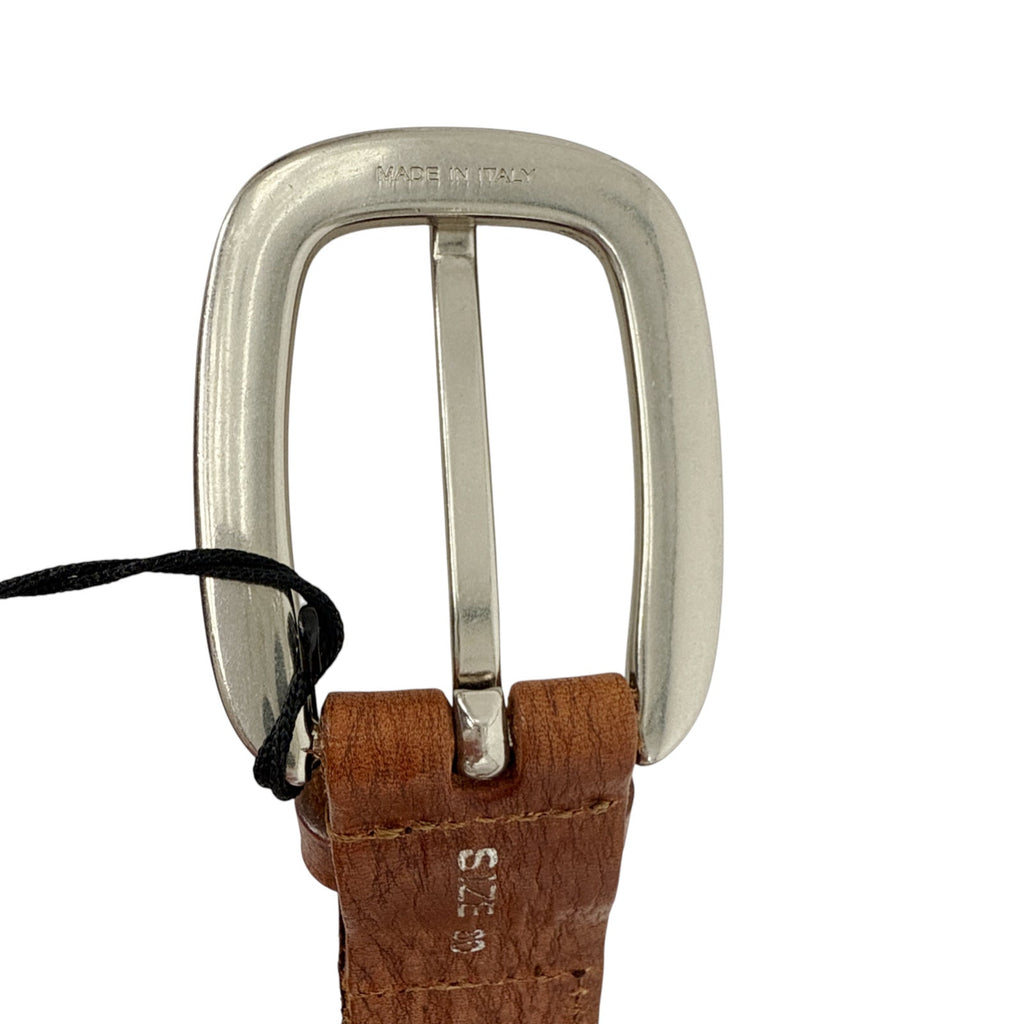 GOLDEN GOOSE Houston Belt in Brown 80cm|32in