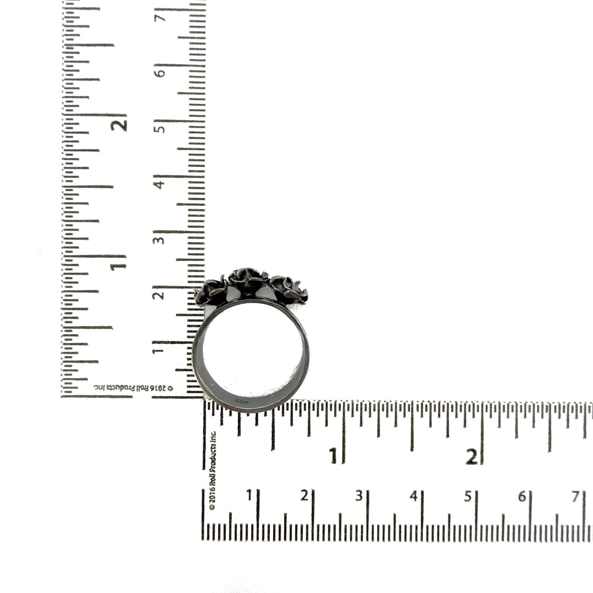 VSA Stepsister Band Ring in Gunmetal 6