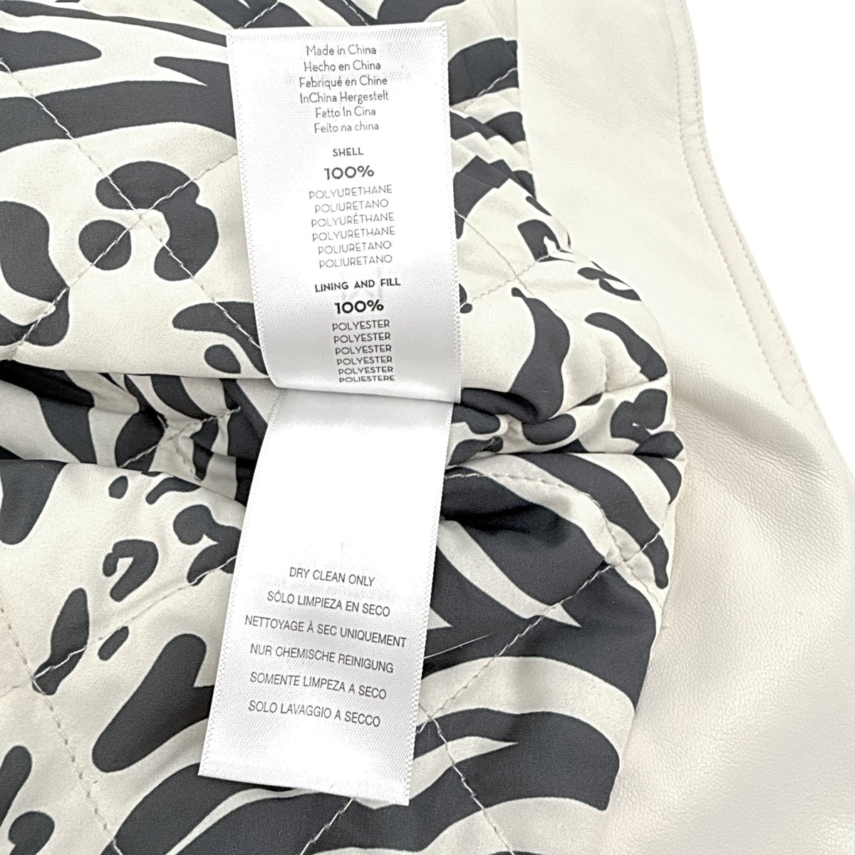 MOTHER The Big Time Jacket in Egret Drunk in Love M