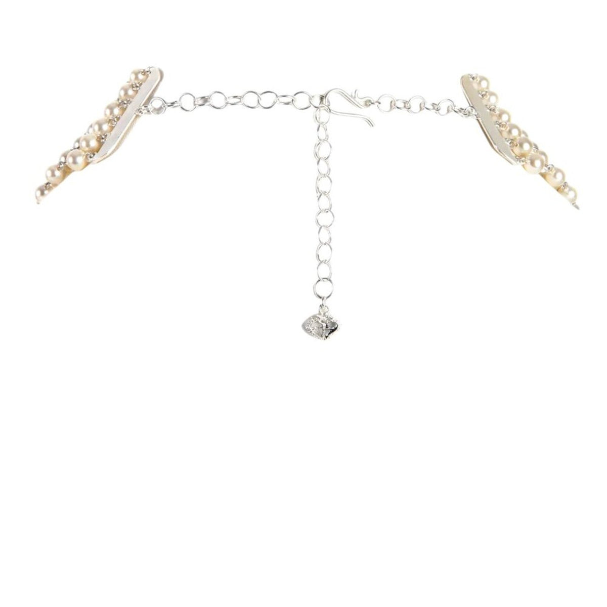 VSA La Queen Collar Pearl & Silver