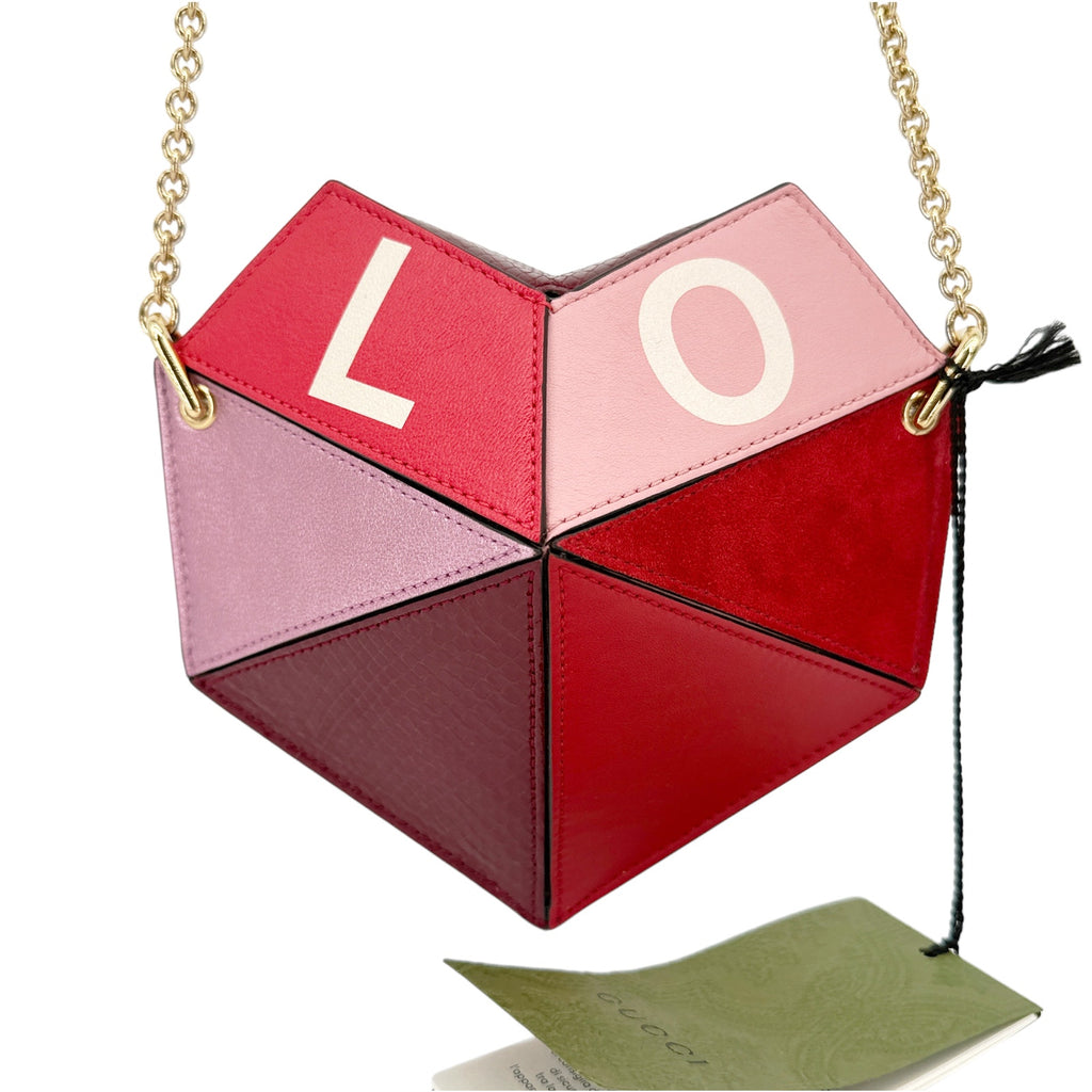 GUCCI Valentine's Day Small Heart Bag