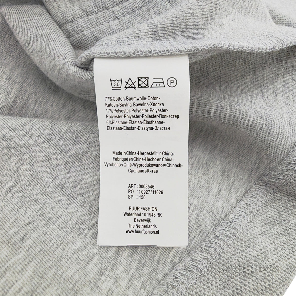 YEST Sweatshirt Blazer in Light Grey 2