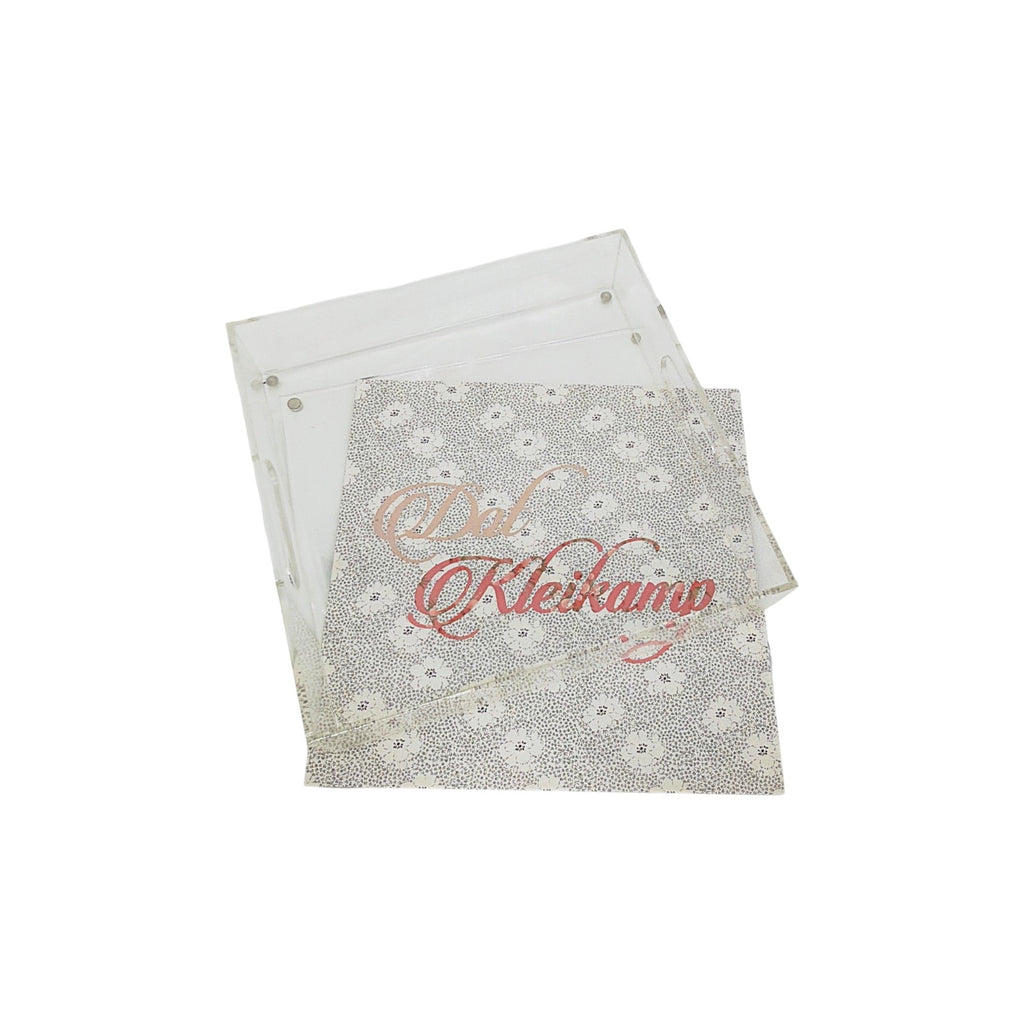ACRYLIC 12" Square Insertable Tray