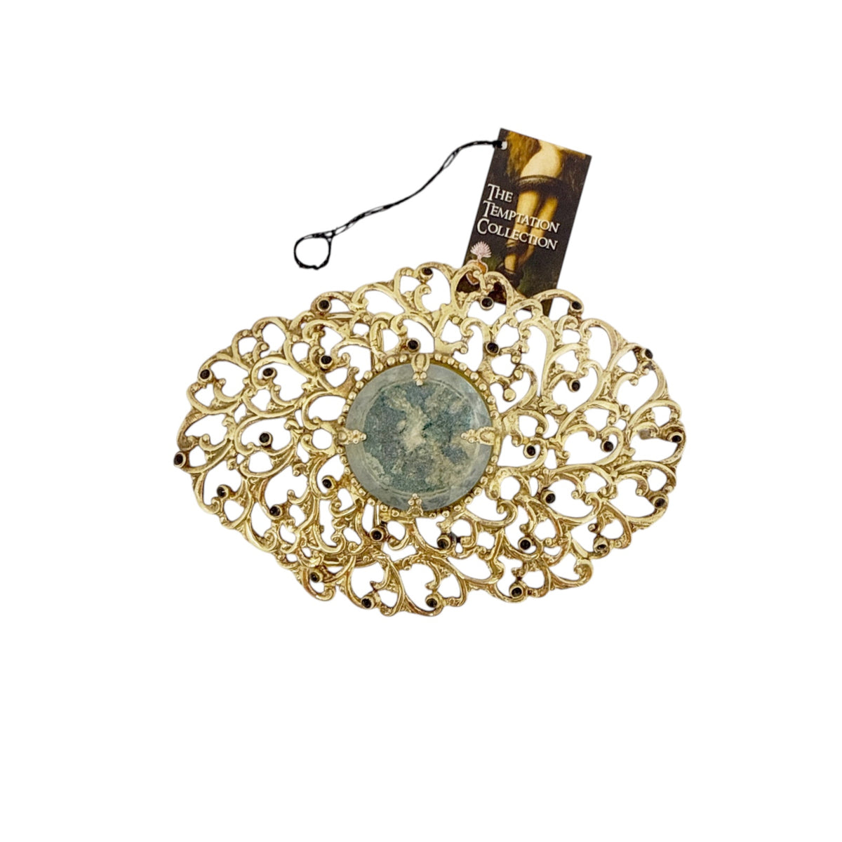 VSA Temptation Collection Belt Buckle Gold Plated SS