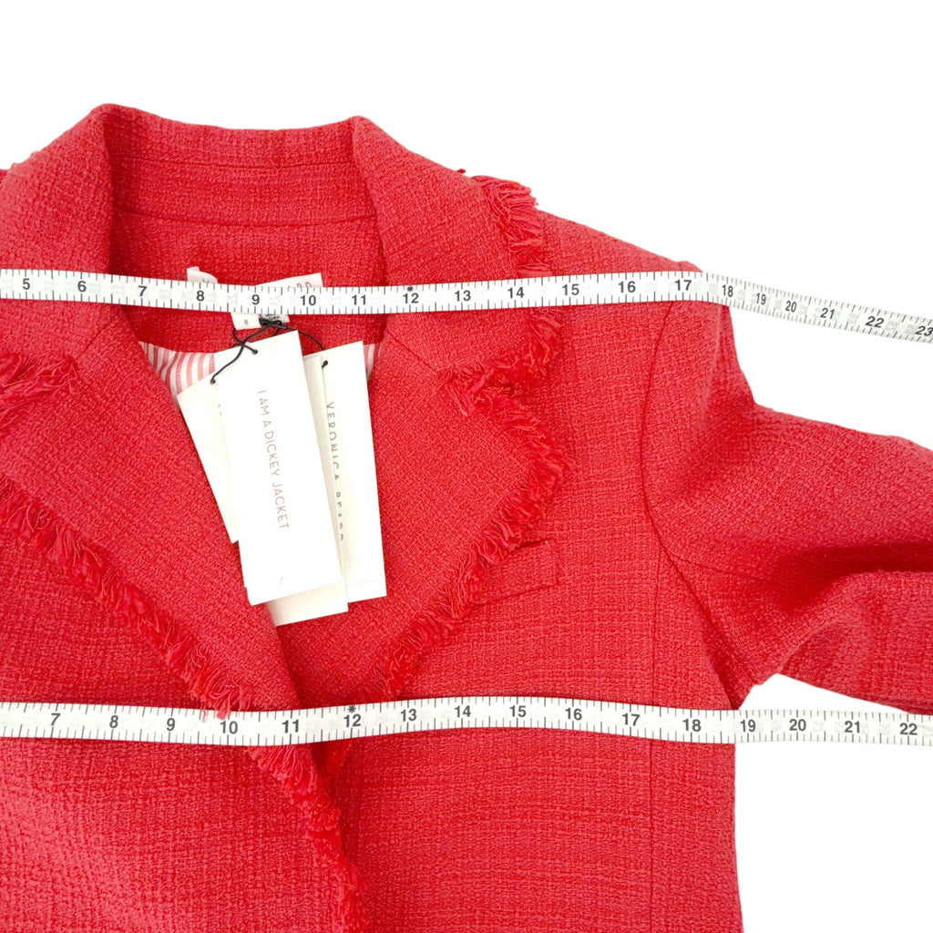 VERONICA BEARD Nayeli Dickey Jacket in Watermelon 8|M