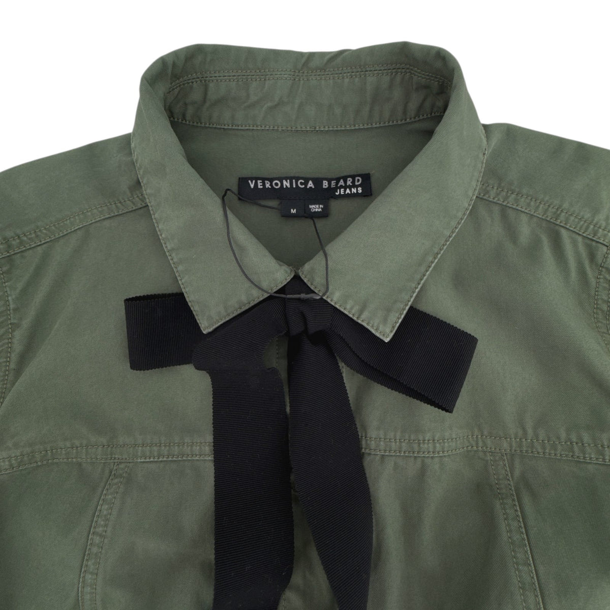 VERONICA BEARD Weslyn Jacket Army Green M