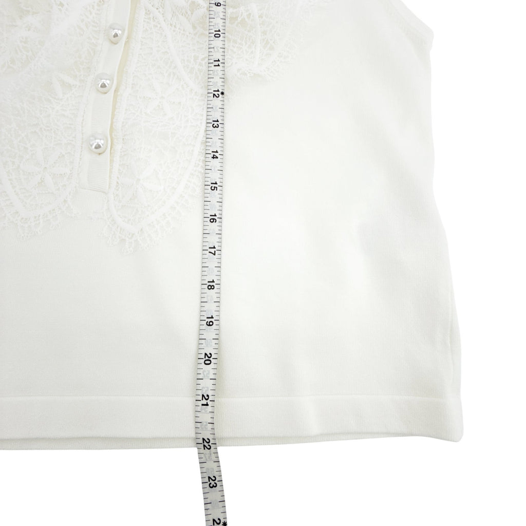 ESSENTIEL ANTWERP Ihelly Sweater Top in Off-white S