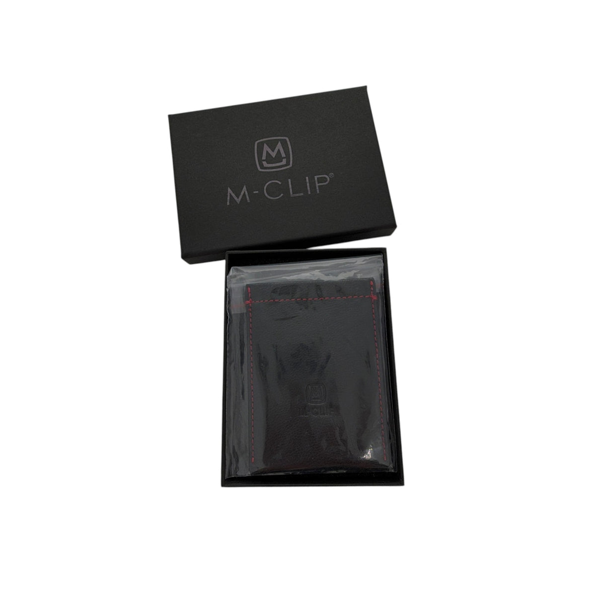 M-CLIP Leather RFID Case Vertical in Black