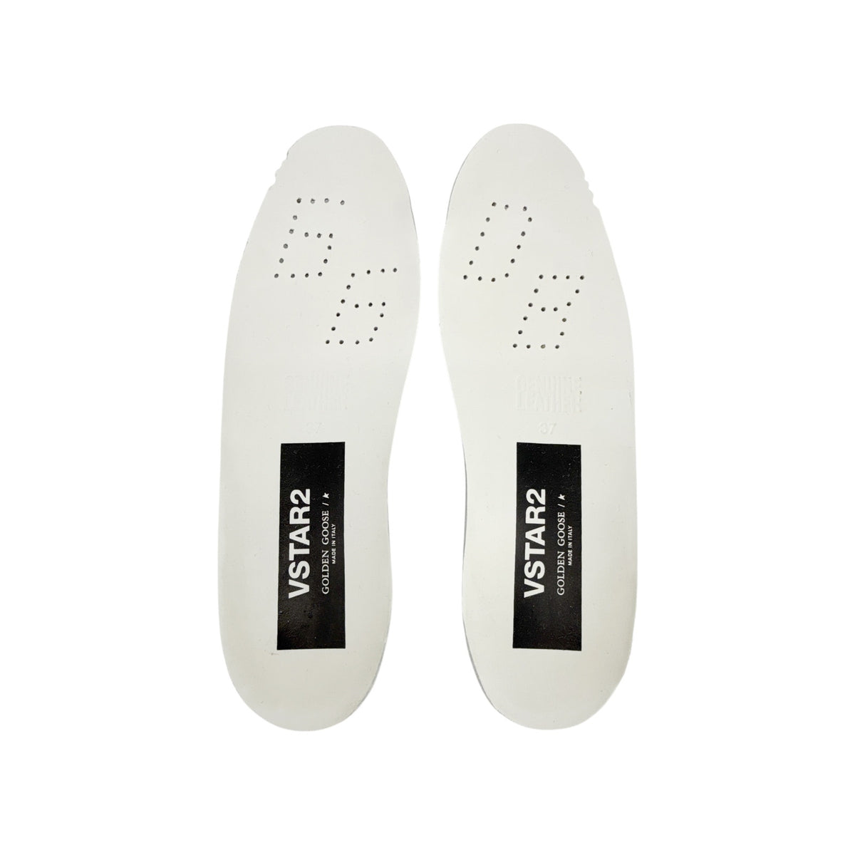 GOLDEN GOOSE V-Star Canvas with Silver Glitter Star 37