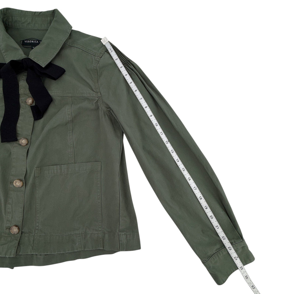 VERONICA BEARD Weslyn Jacket Army Green M