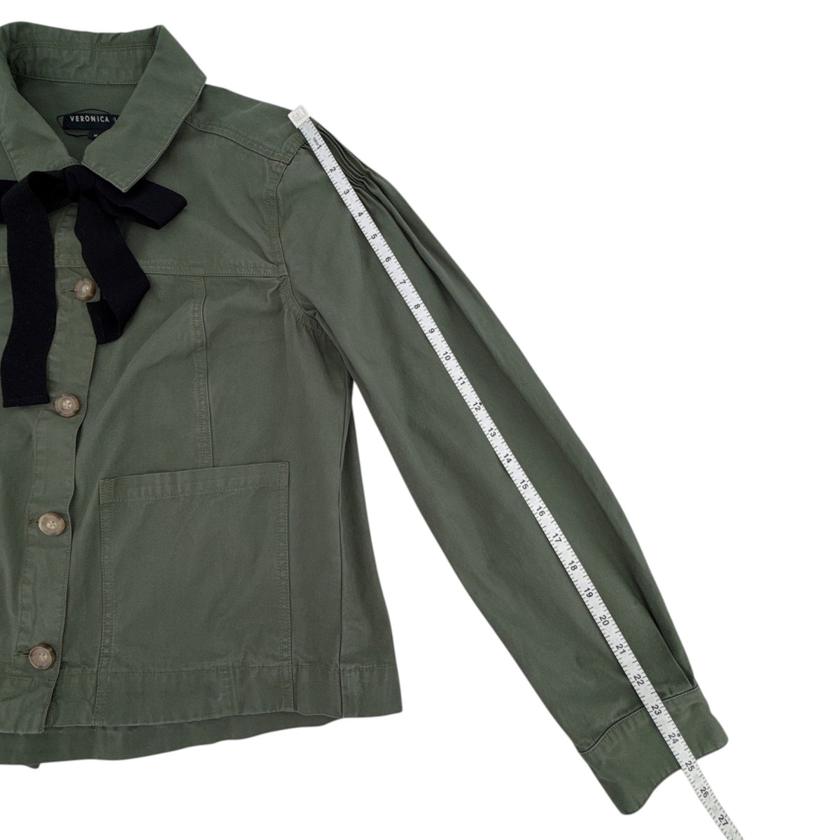 VERONICA BEARD Weslyn Jacket Army Green M