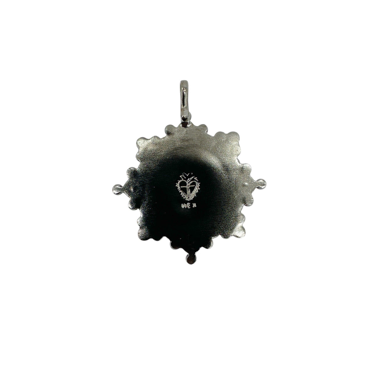 VIRGINS SAINTS & ANGELS VSA Cloister San Benito Medallion Gunmetal