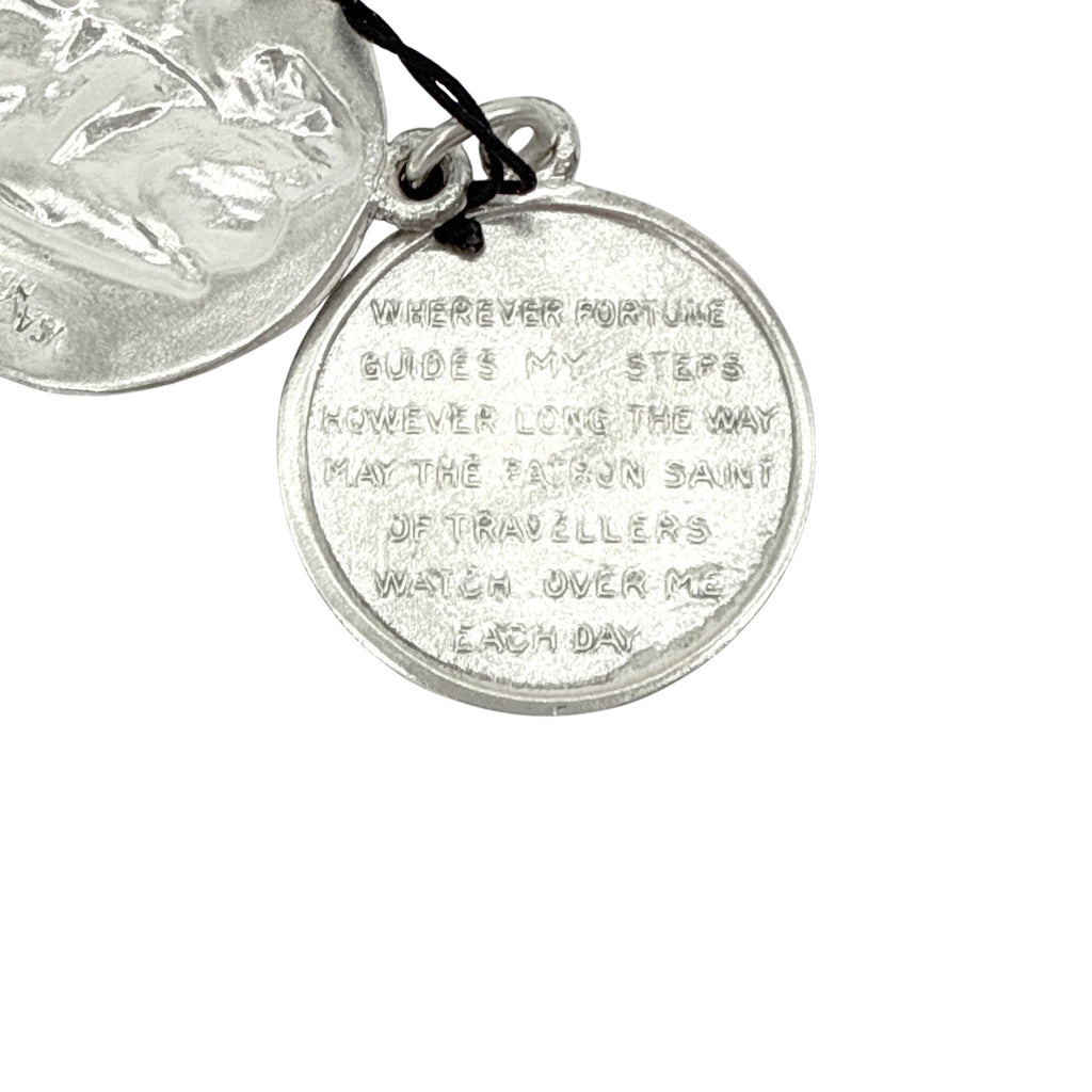 VSA Saint Christopher Locket in Silver