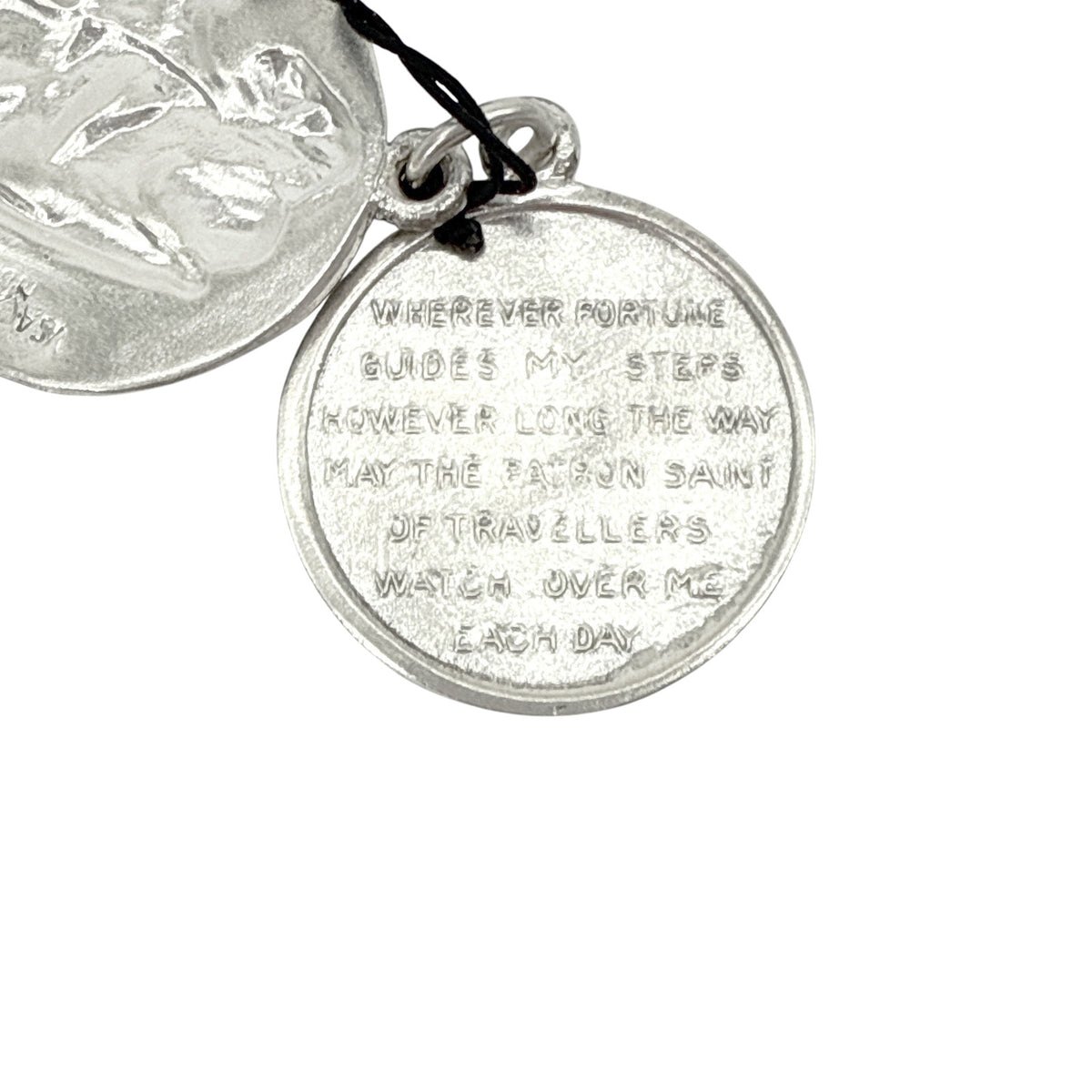 VSA Saint Christopher Locket in Silver