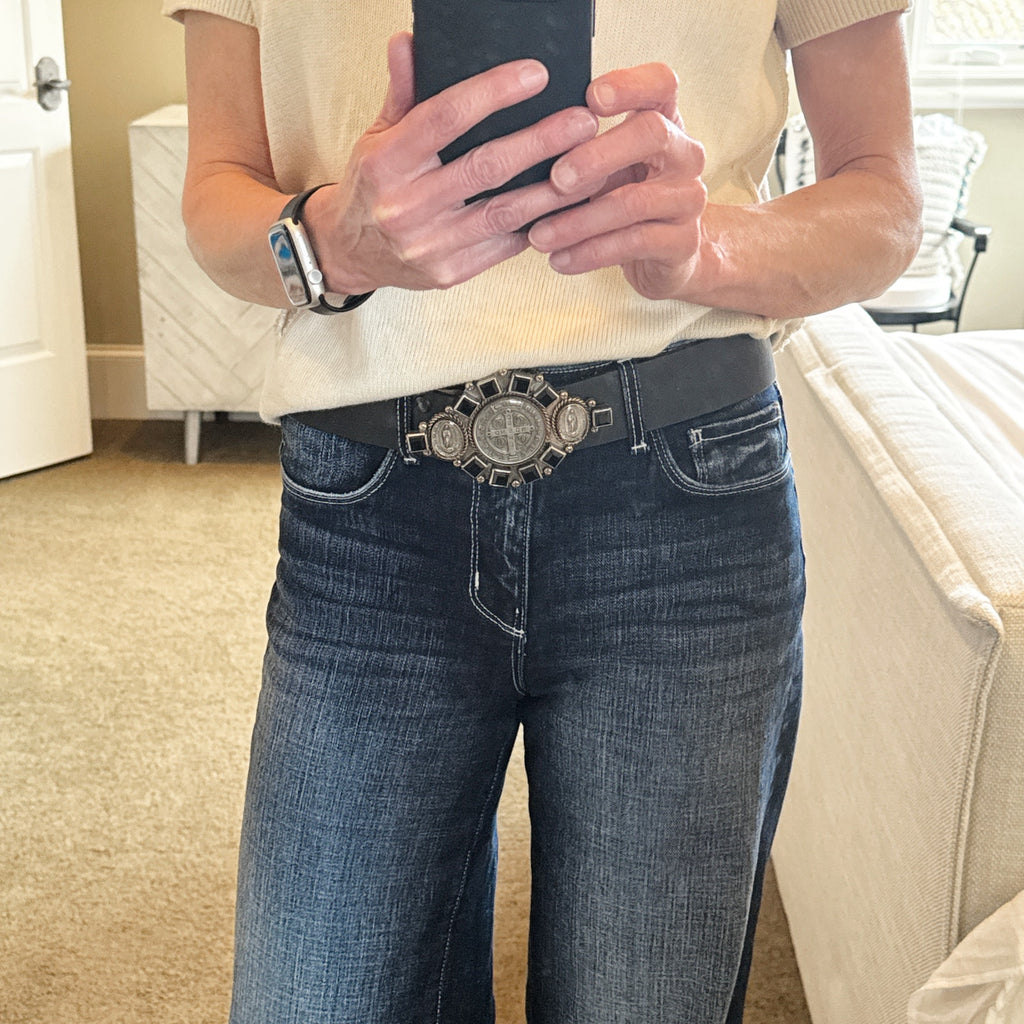 VSA San Benito Goddess Buckle in Jet