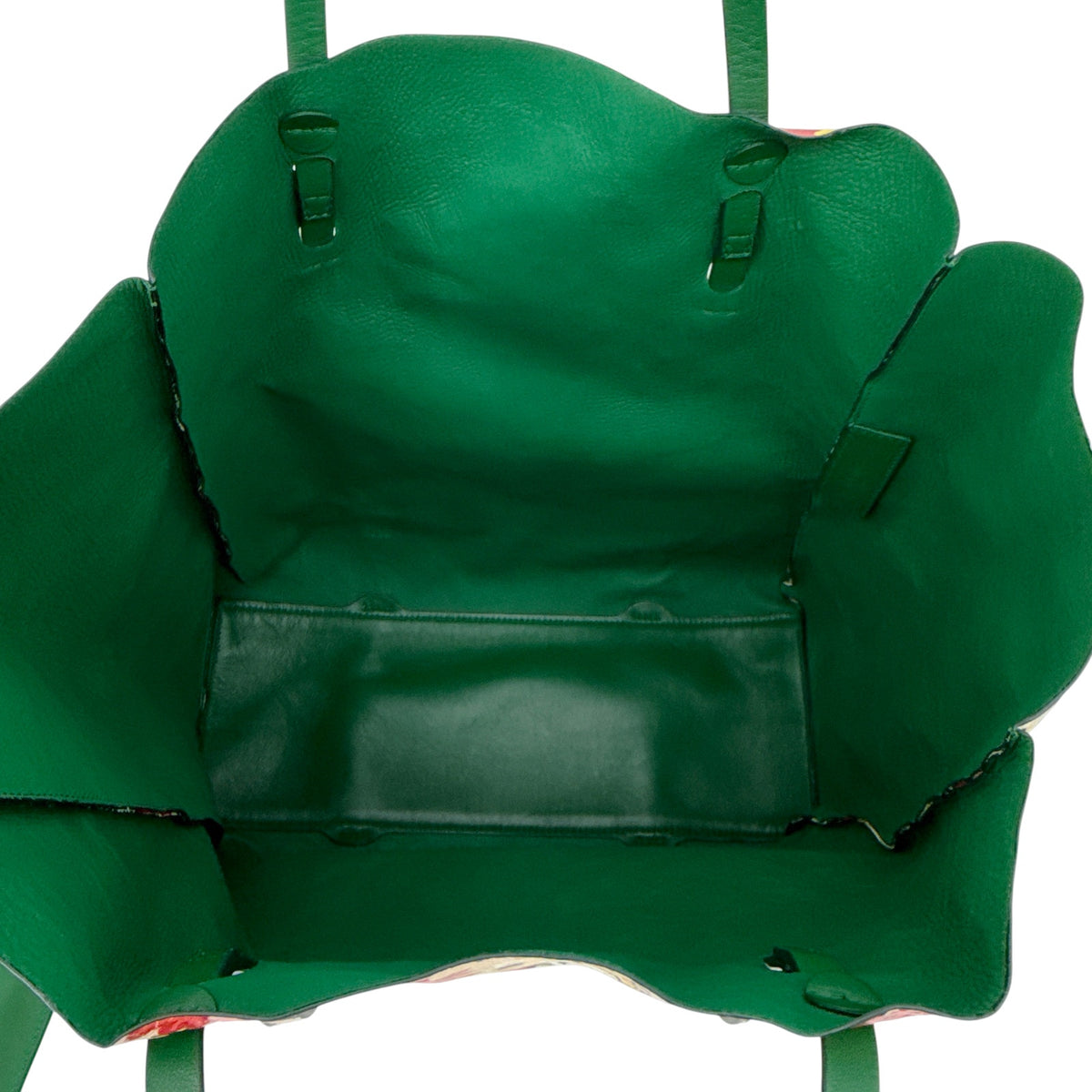 BALENCIAGA Everyday Floral Leather Tote Bag