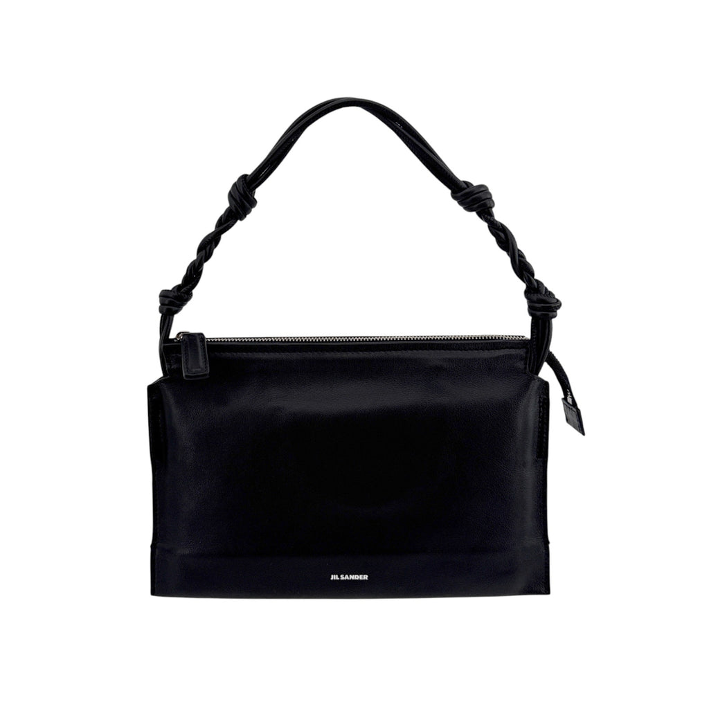 JIL SANDER Envelope Shoulder Bag in Black