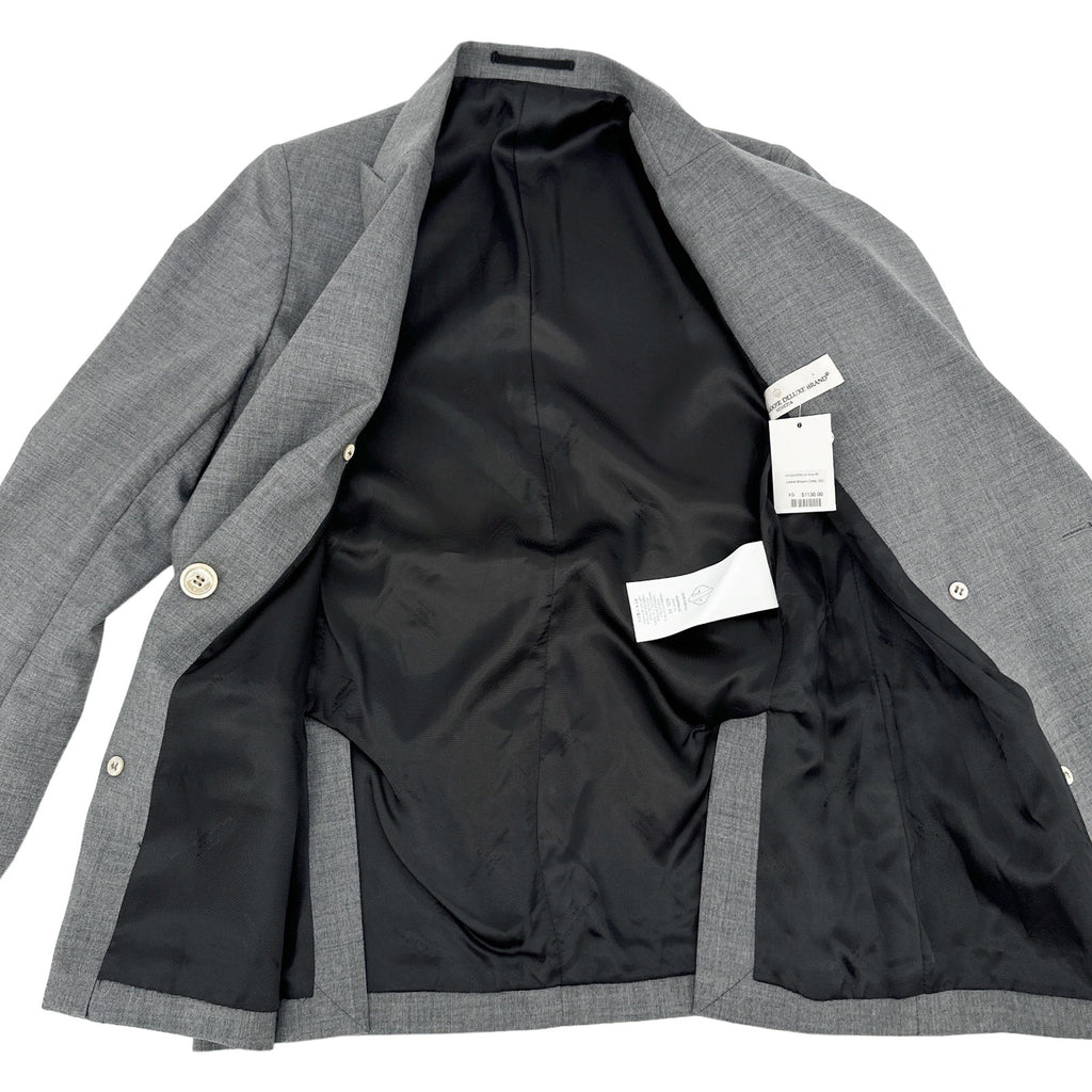 GOLDEN GOOSE Misam Double Breasted Blazer Jacket in Grey XS