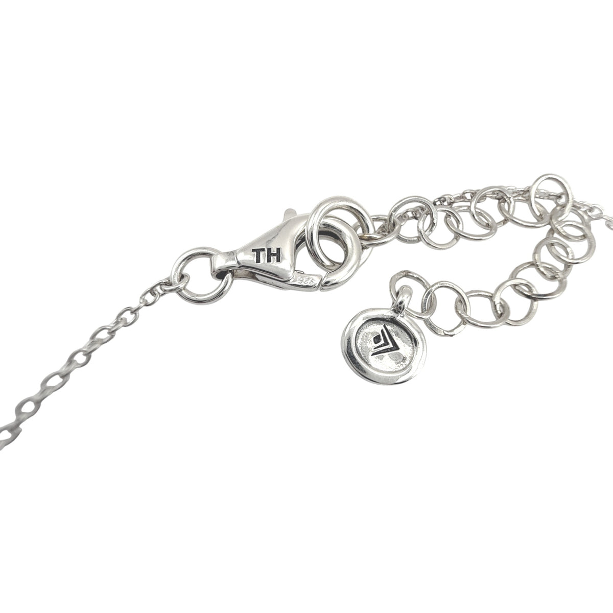SILPADA Dotted Line Pendant Necklace in Sterling Silver
