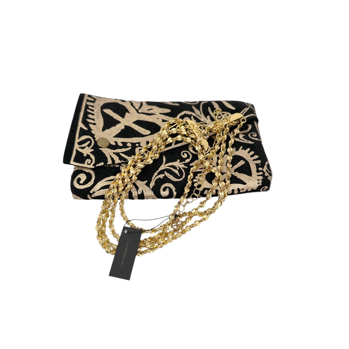 VSA Love Chain Necklace in Gold