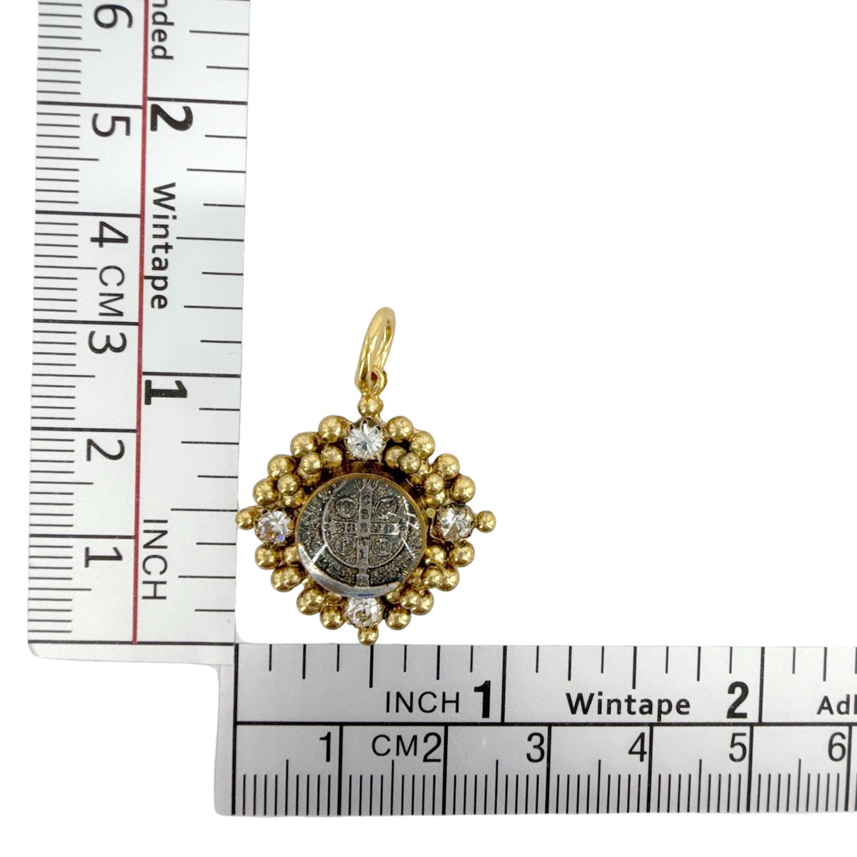 VIRGINS SAINTS & ANGELS VSA Petite Cloister San Benito Charm&nbsp;in Gold