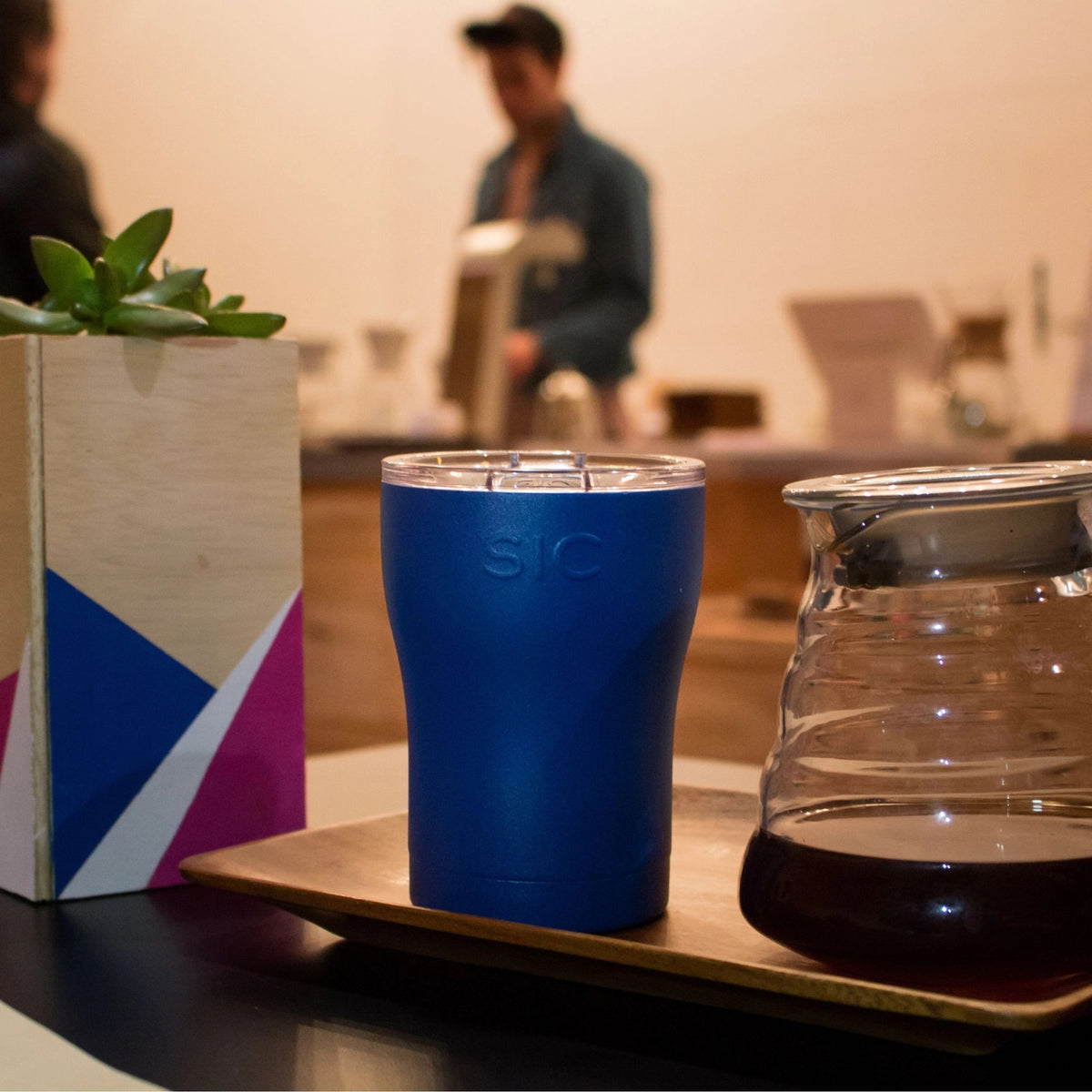 SIC Seriously Ice Cold 12 oz Tumbler in Matte Deep Blue