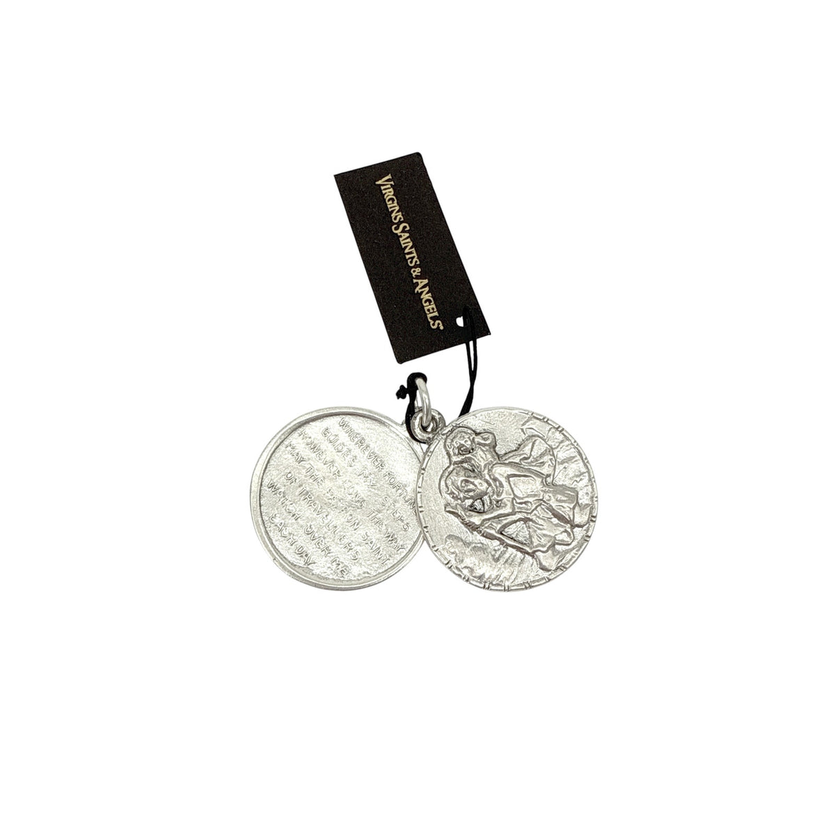 VSA Saint Christopher Locket in Silver