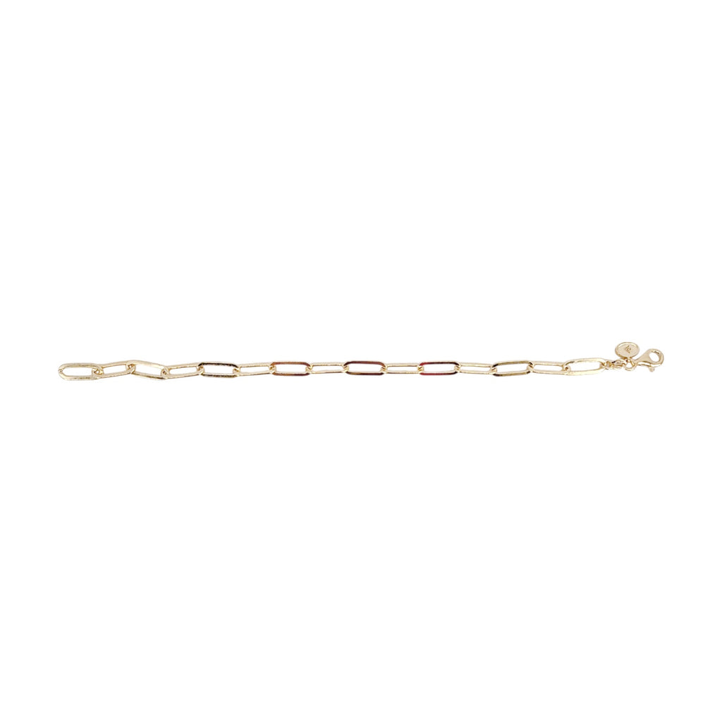 SILPADA Golden Oval Bracelet in 14K Gold Plated