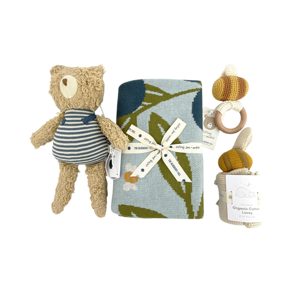 THE BLUEBERRY HILL Blueberry Bear Bee Gift Set