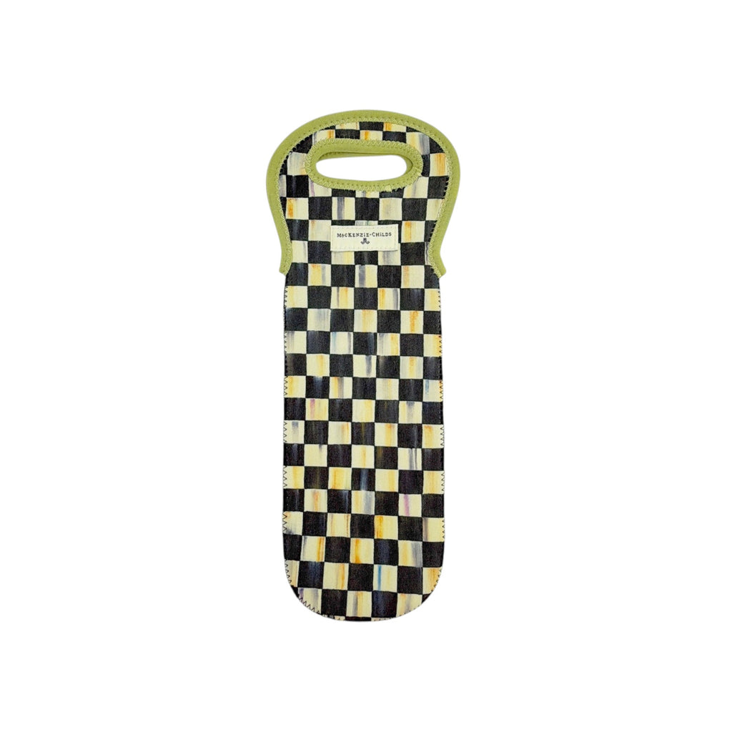 MACKENZIE-CHILDS Courtly Check Wine Tote