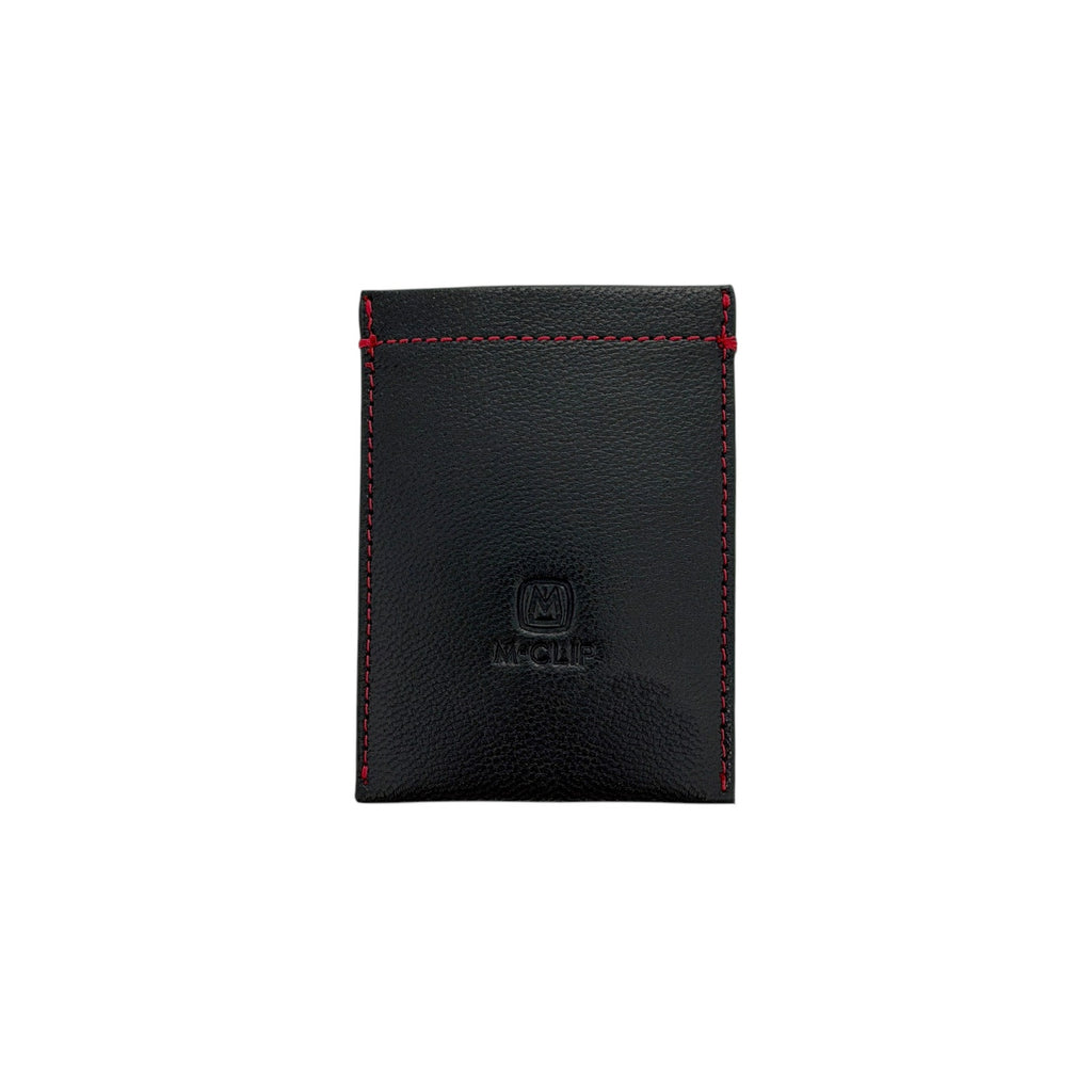 M-CLIP Leather RFID Case Vertical in Black