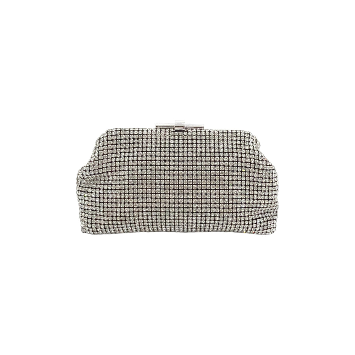 REISS Adaline Crystal Clutch Bag