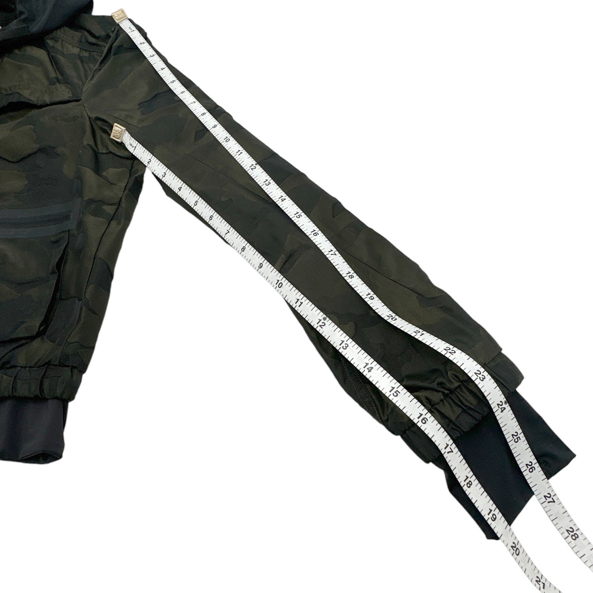 BLANC NOIR Skyfall Aviator Jacket in Olive Camo Size S