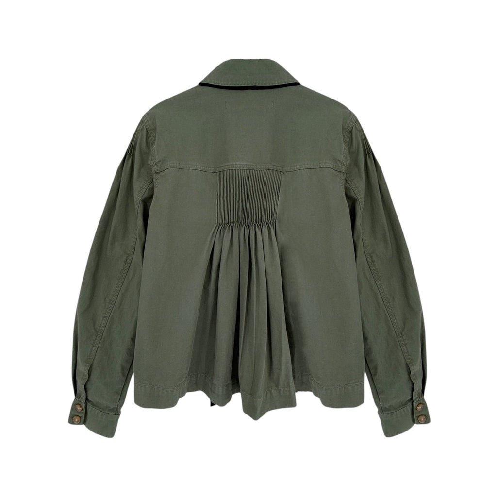 VERONICA BEARD Weslyn Jacket Army Green M